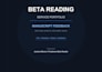 beta read your manuscript