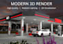 create realistic 3d exterior rendering