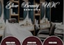 modern beauty salon menu design