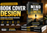 design professional book cover, ebook cover and kdp book cover