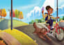 create multicultural illustration for children book