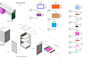 design trade show booth, kiosk, 3d stand, exhibition booth