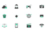 do unique animation for icon, isometric illustration icon