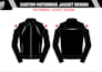 create a motor bike jacket design and tech pack