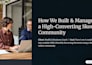 skool online community setup skool community skool manager skool online course