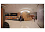 interior design of commercial office, restaurant, hotel, architectural 3d