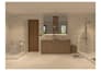 create bathroom, restroom, and vanity 3d realistic rendering