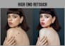 do high end beauty and model retouching in photoshop