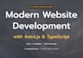build a blazing fast astro js website with typescript and ai integration