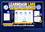 build wordpress lms website with learndash and buddyboss