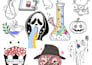 do creepy and cute illustrations