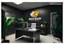 design fully custom zoom virtual background with your logo