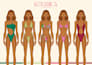 design a swimwear collection based on your vision