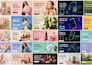 design modern shopify banner, slider and website hero image