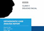 do cephalometric tracing and full orthodontic analysis