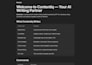 build contentiq  a custom ai content writing chatbot