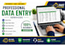 do accurate data entry,copy paste, excel,web research