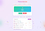 build a custom interactive web app with HTML, CSS, and javascript, no framework