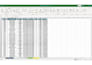 do microsoft excel ,clean, format, merge, split  and organize