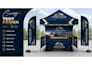 design canopy tents, feather flags and table covers