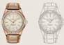 design 3d model of wristwatch, watch technical drawing cad 3d printing jewelry