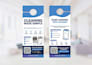 design postcard, eddm mailer, rack card, door hanger, or dl flyer in 24 hours