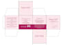 design luxury skincare label and cosmetic box packaging