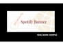 design professional spotify banner and soundcloud header