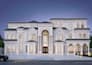 design architecture 3d rendering modern and classic villa