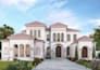 design architecture 3d rendering modern and classic villa