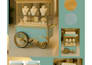 design a professional 3d commercial kiosk or booth