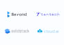 design a modern minimalist logo for tech startups and saas