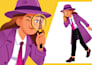 create vector cartoon character illustration