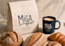create a premium bakery brand identity with packaging design