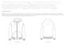 create apparel tech pack and garment cad pattern for zip hoodie or jacket