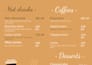 design a modern food , coffee and beverage social media ad design