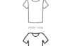 do hoodie and tshirt tech pack with flat sketch for clothing brands
