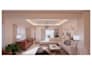 create 3d model and render for living room, bedroom, kitchen