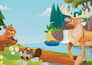 illustrate cozy children books for toddlers