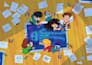 illustrate cozy children books for toddlers