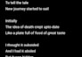 write ghostwrite  lyrics for your song