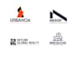 design luxury real estate logo and minimalist branding