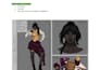 draw a reference sheet for your character
