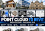 convert point cloud scan to bim lod 300 revit 3d model bim architecture modeling