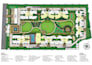 draw 2d 3d campground, rv park, property map and vector map resort