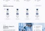 design a modern peptide and biotech website