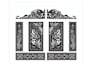make wrought iron gate door and grill designs
