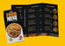 create digital menu board, TV menu and restaurant menu