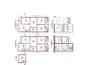 design modern house plan, 2d floor plan and architectural drawings