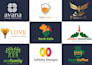 do a creative logo for startups and businesses